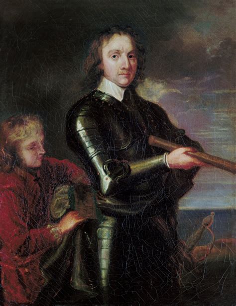 Portrait Of Oliver Cromwell 1599 1658 Robert Walker Als Kunstdruck