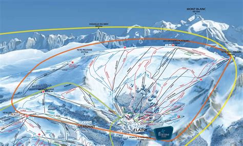 Flaine Ski Map