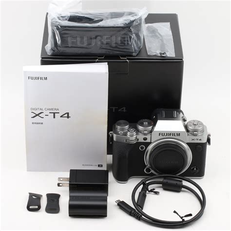 Fujifilm Fujifilm X T4 ボディf X T4 S （シルバー） 富士フイルム Xシステム ミラーレス一眼カメラ 最安値