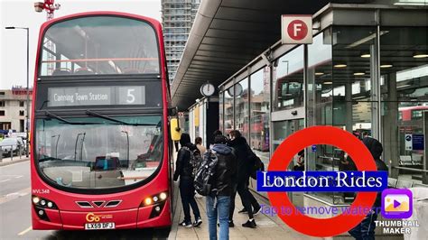 London Bus Ride Route Canning Town To Romford Market Passing East