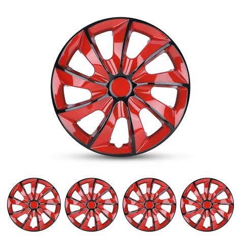 4 Pack Hubcap Wheel Cover Replacement 14 Hub Caps Universal Wheel