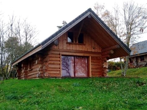 Maison en rondin de bois Maison Bois Robert Quarré Les Tombes Maison