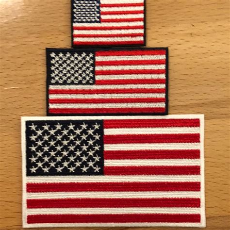 American Flag Patches Etsy