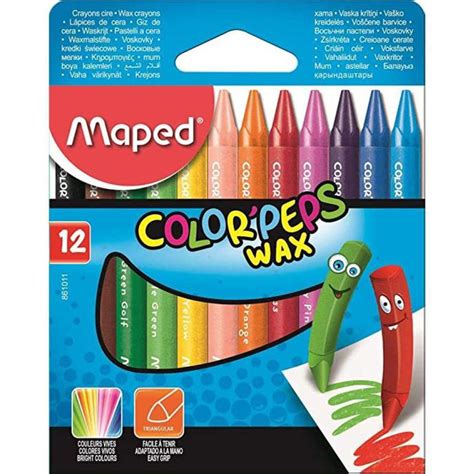 Giz De Ch O Color Peps Cores Maped Giz De Cera Magazine Luiza