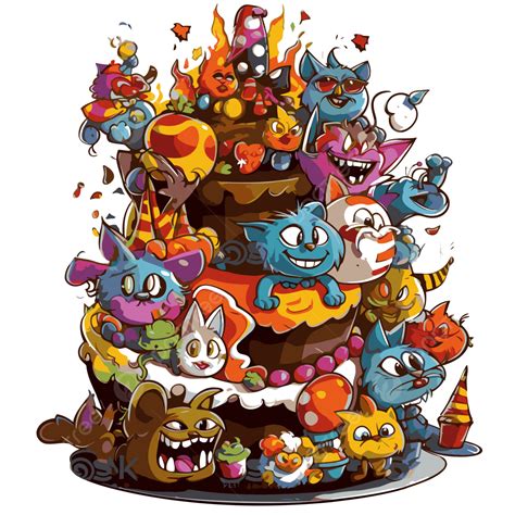 Happy Birthday Cartoon Images Funny Free Png Images