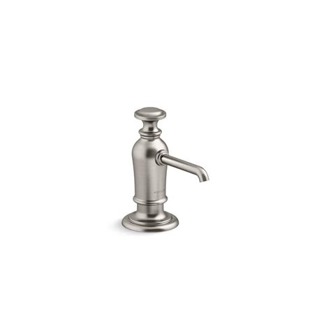 Kohler Artifacts Soaplotion Dispenser In Vibrant Stainless 35759 Vs The Home Depot