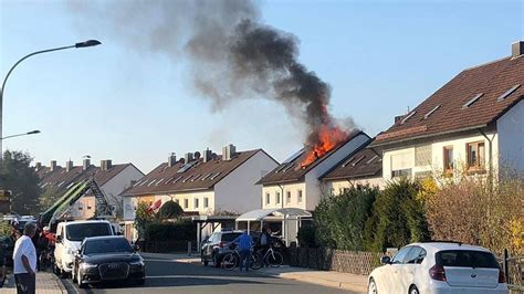 Bayreuth Dachstuhl In Flammen Euro Schaden Oberfranken