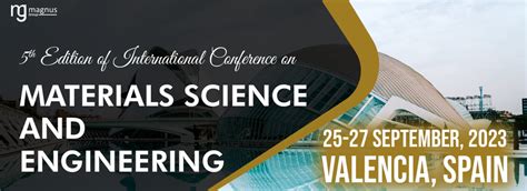 5th Edition Of International Conference On Materials Science And