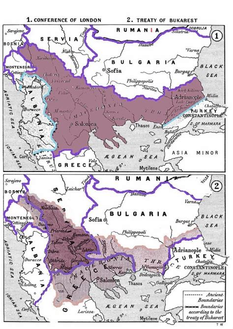 Map : Territorial changes after the first Balkan War - Infographic.tv ...