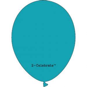 Turquoise Latex Balloons Celebrate Ct Bag Balloon Warehouse