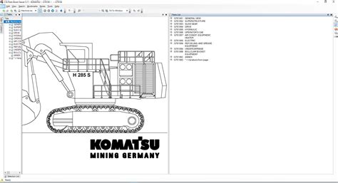 Komatsu EPC Linkone CSS Parts Viewer 5 11 10 2019 JAPAN Auto Repair