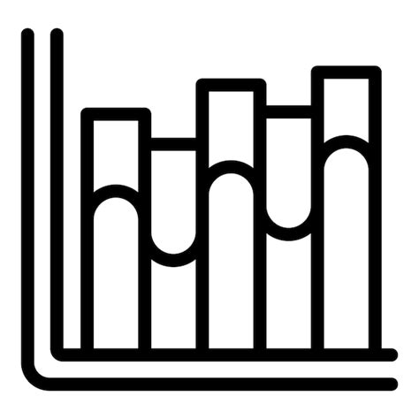 Premium Vector Data Graph Icon Outline Vector Career Training