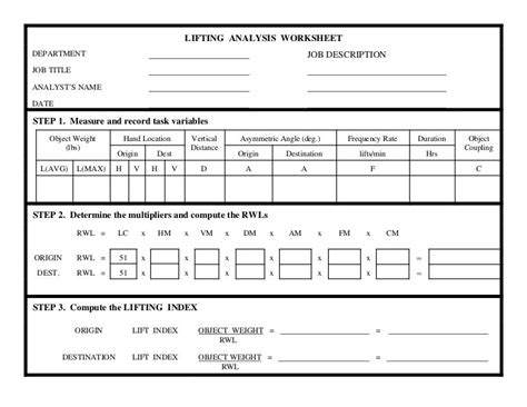 Niosh lg forms