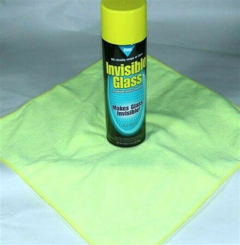 Invisible Glass Premium Glass Cleaner 19 Oz Aerosol W Microfiber Towel