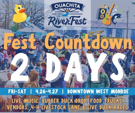 Ouachita Riverfest West Monroe S Premier Annual Festival