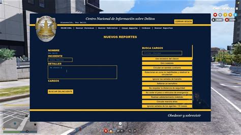 Police Mdt Cad System Gta V Fivem Youtube