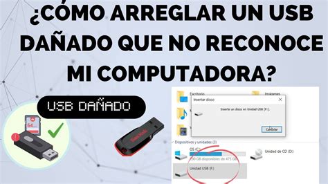 C Mo Arreglar Un Usb Da Ado Que No Reconoce Mi Computadora Youtube