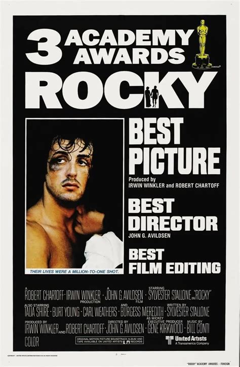 Rocky Movie Poster 1976