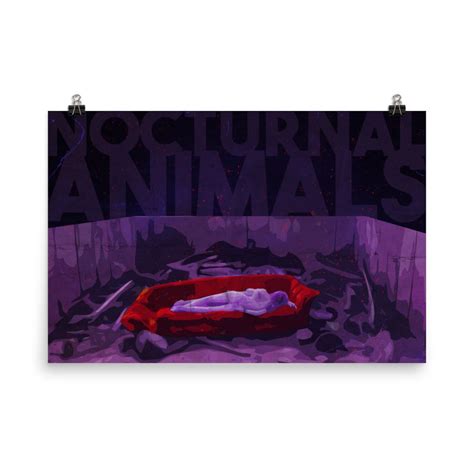 Nocturnal Animals Poster - Etsy