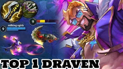 Wild Rift Draven Top Draven Soul Fighter Skin Gameplay Rank Youtube