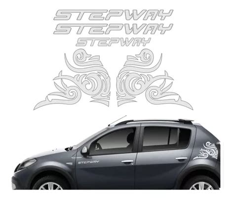 Kit Adesivos Renault Sandero Stepway Tribal Sstpwtb Parcelamento Sem