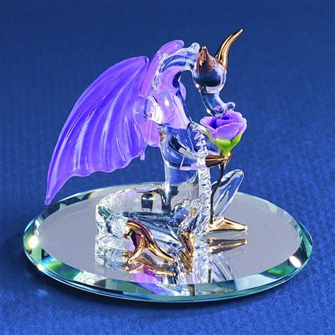 Glass Baron Dragon Sniffy Figurine Dragon Figurines Glass Baron Dragon Glass