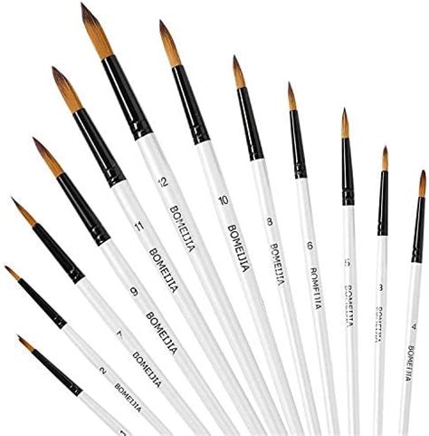 Amazon Falling In Art Paint Brushes Set Pcs Nylon Professional