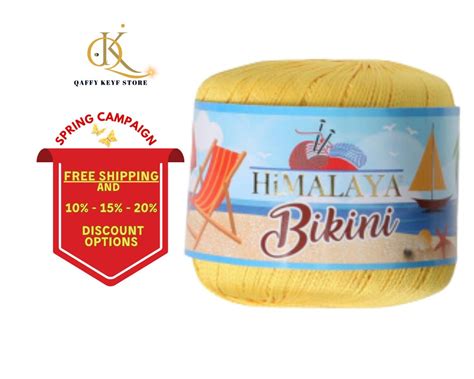 Himalaya Bikini Yarn Swimwear Yarn Bikini Yarn Pareo Yarn Dress
