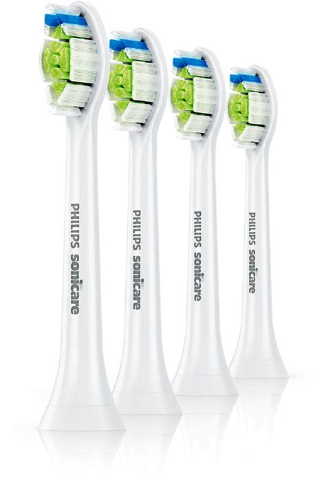 Best Buy Philips Sonicare Diamond Clean Brush Heads 4 Pack White