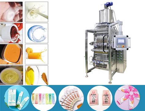 Original Manufacturer Multi Lane Liquid Back Sealing Packing Machine