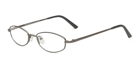 Yuzhno Oval Gunmetal Full Rim Eyeglasses Eyebuydirect