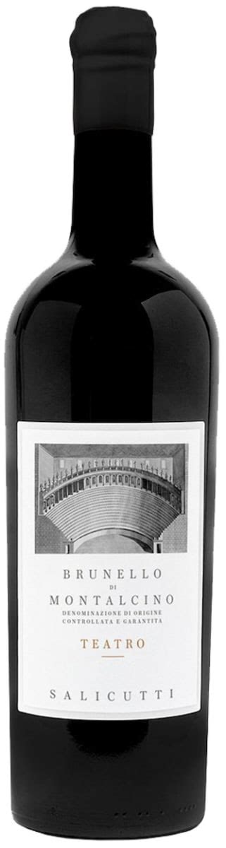 Salicutti Brunello Di Montalcino Teatro 2017 Wine