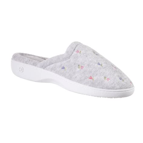 Women's Secret Sole Embroidered Clog Slippers – Isotoner.com USA