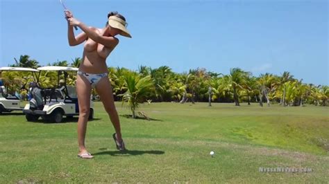 Topless Golfing With Nyssa Nevers Pornhub