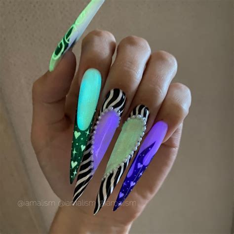 Nude nails abstraction iamalism ногти с абстракциями черно белые ногти