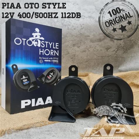 Jual Klakson Piaa Oto Style Horn V Original Shopee Indonesia