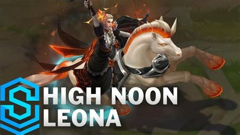 High Noon Leona Skin Spotlight Pre Release League Of Legends