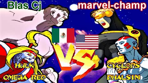 Marvel Super Heroes Vs Street Fighter Blas Cj Vs Marvel Champ FT5