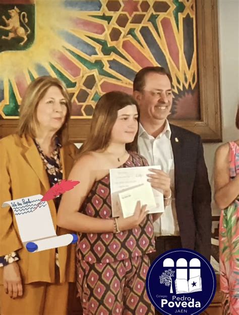 Una Alumna Del Colegio Pedro Poveda De Ja N Gana El Segundo Premio En