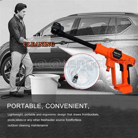 Cordless High Pressure Washer Jet Water Wash Car Cleaner Gun Lxt For Makita 18v Ebay