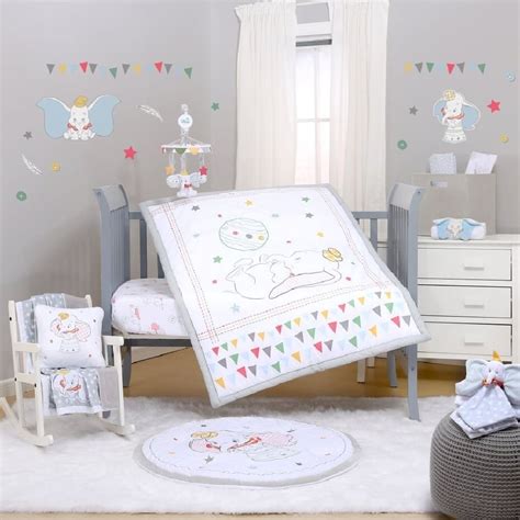 Disney Dumbo Bedding Set 4 Piece Nursery Collections Baby Bunting Nz