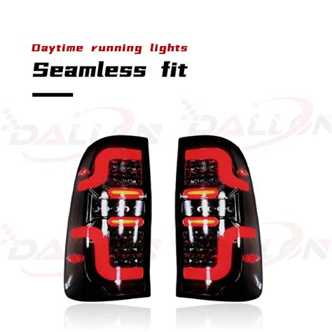 Smoke Led Tail Light For Toyota Hilux Vigo Kun Sr Sr Workmate