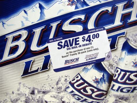 Busch Light Rebate July Printablerebateform Net