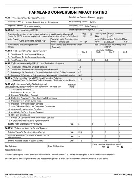 Fillable Online Appendix C Usda Letter And Form Ad Fax Email