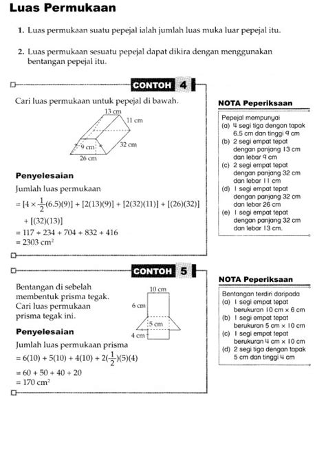 Formula Luas Permukaan Melengkung Kon Matematik Tingkatan 2 Cutted6