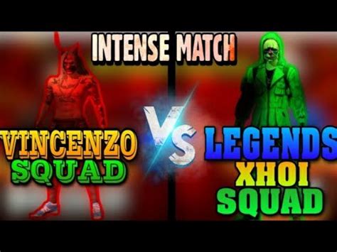 Vincenzo Vs Legens Xhoi Guilldmates Ii Garena Free Fire Ii B N Ii