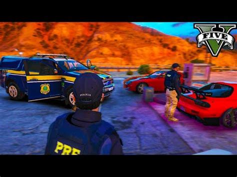 Pol Cia Rodovi Ria Federal Aborda Policiais Civis Gta Rp Youtube