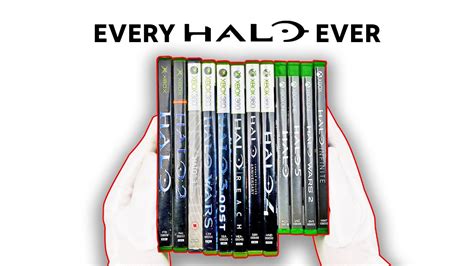 Unboxing Every Halo Gameplay 2001 2023 Evolution Youtube