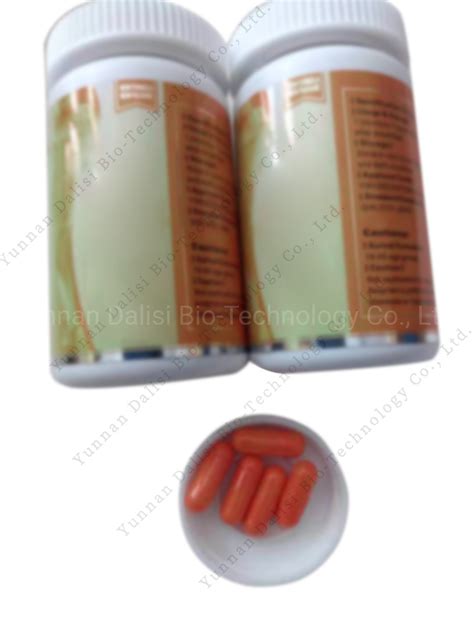 Lida Orange Colored Weight Loss Capsule Gold Version China Lida