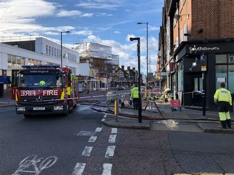 Croydon Fire Live Updates On Huge Fire At High Street Launderette And